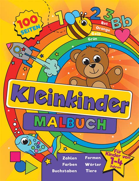 Kleinkinder Malbuch Under The Cover Press