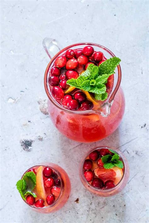 Pour over the sparkling water. Easy Festive Fruit Punch - Recipes From A Pantry