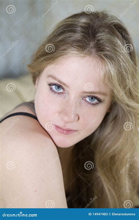 Sad Blond Lonely Teen Girl Stock Image Image Of Lonely 14947483