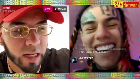 Anuel Aa Habla Con Tekashi 69 Live Completo Youtube