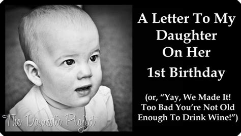 Have a royal time today. The Domestic Project: A Letter To My Daughter On Her 1st ...