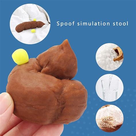 Amplelife Fake Poop Realistic Prank Funny Poop Toys For