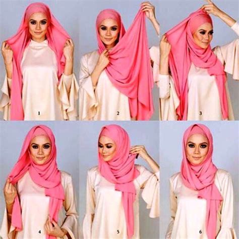 Cara Memakai Hijab Pashmina Simple Ala Nissa Sabyan