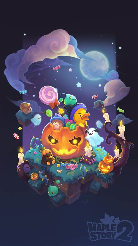 Halloween Wallpaper Official Maplestory 2 Website