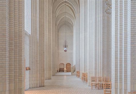 Photos Of The Beautiful Vaulted Halls Of Grundtvigs Church In Denmark