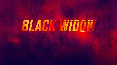 Create Black Widow Movie Inspired Text Effect In Photoshop Psd Vault