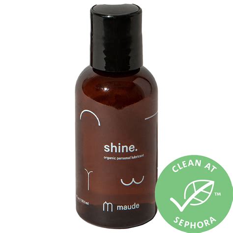 Maude Shine Ultra Hydrating Organic Aloe Based Personal Lubricant 2