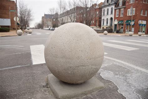 Concrete Balls Cause Stir In South St Louis Neighborhoods St Louis Public Radio