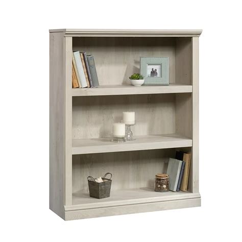 Sauder Woodworking Company 3 Shelf Bookcase In Chalked Chestnut The