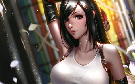 3840x2400 Tifa Final Fantasy Artwork 4k 4k Hd 4k Wallpapers Images Backgrounds Photos And