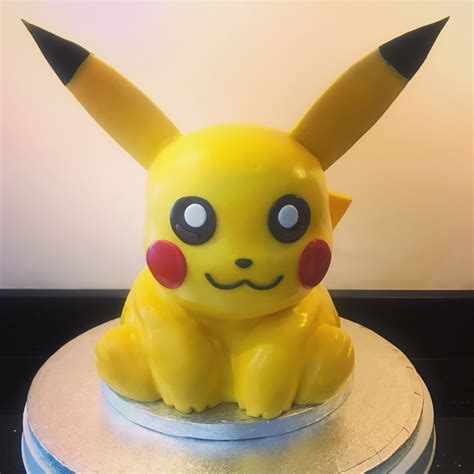 Pikachu Cake By Courtney Hepple Pikachu Cake Pikachu How To Make Cake