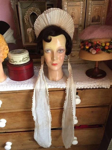 Rare Late 1700s Early 1800s Starched Bonnet Made From Muslin Etsy Uk