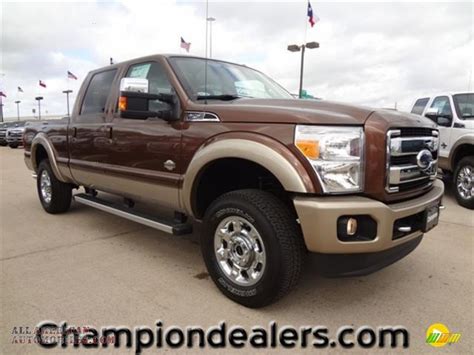 The following features are typically standard on all 2012 ford f250 king ranch 2wd 4d crew cab with automatic 6.7l 400 hp 8 cyl. 2012 Ford F250 Super Duty King Ranch Crew Cab 4x4 in ...