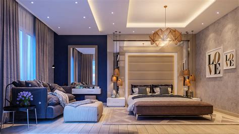 Luxury Modern Master Bedroom Interior
