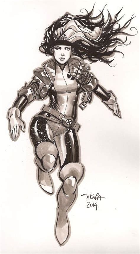 Geniales Ilustraciones De Rogue Titania X Men Personajes Comic