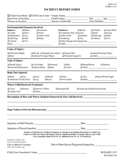 Daycare Infant Daily Report Template Daycare Forms Starting A