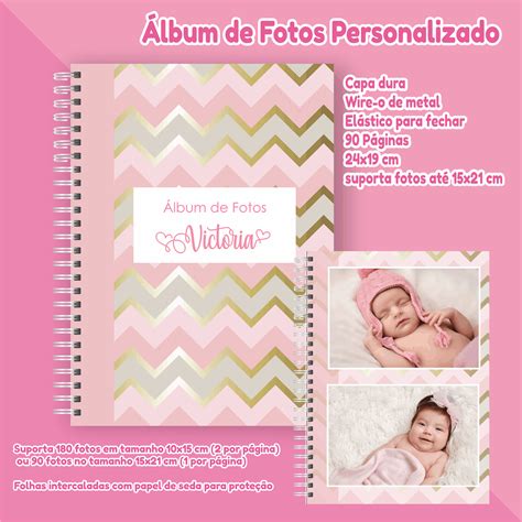Álbum De Fotos Personalizado Printwb Produtos Personalizados