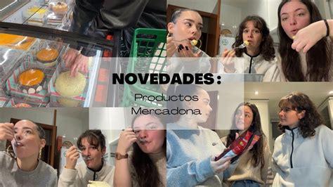 Probando Novedades De Mercadona YouTube