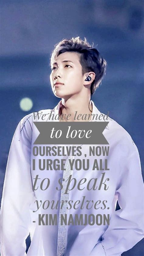 Bts Rm Inspirational Quotes Btsarmy