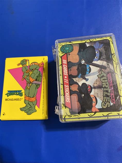 Mavin Tmnt 1989 Topps Teenage Mutant Ninja Turtles Complete Set 88