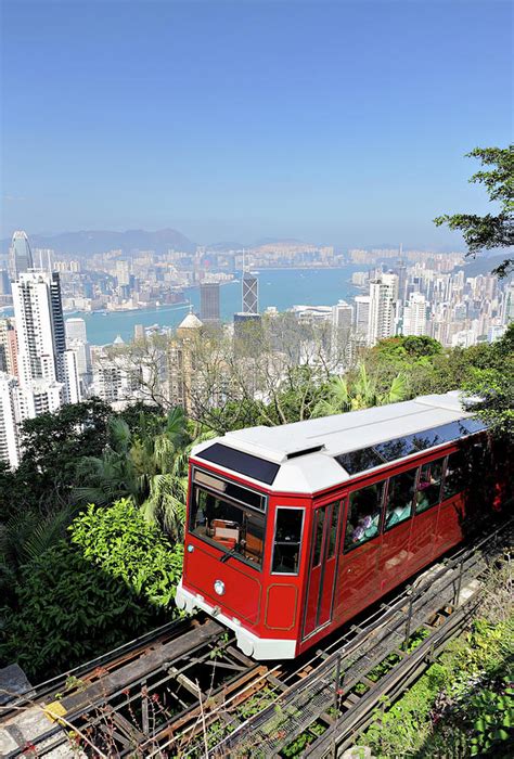 Hong Kong Peak Tram By Leung Cho Pan