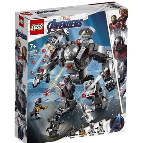 Lego Marvel Superheroes 76124 War Machine Buster