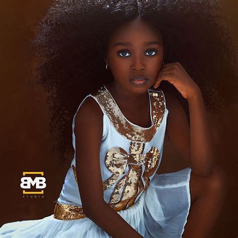 Cette Petite Nigériane De 5 Ans Est La Plus Belle Petite Fille Au Monde