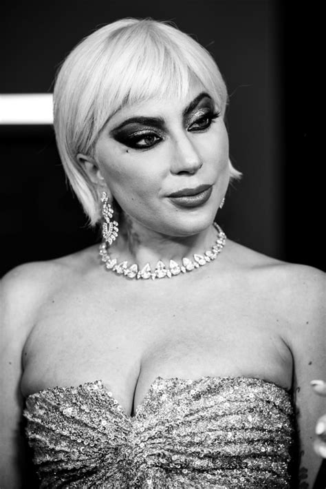 Lady Gaga Debuts A Blond Bob At House Of Gucci La Premiere Popsugar Beauty Photo 3
