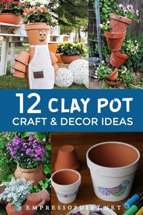 Garden Landscaping Inspiration Use Clay Pots To Create Creative Craft