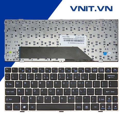 Bàn Phím Msi U160 U135 Màu Đen Keyboard Msi U160 U135 Vnitvn