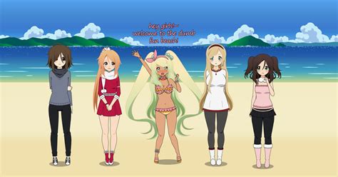 Touhou Genderbender Mindalteration Beach Bimbos Tg Tf Pixiv