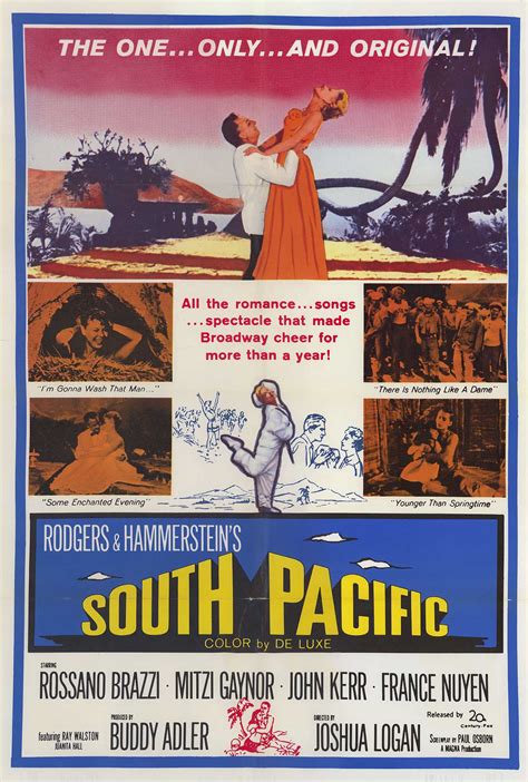 South Pacific 1958 Film Rodgers And Hammerstein