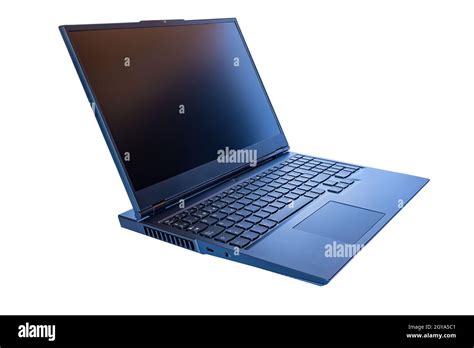 Black Gaming Laptop For High Performance Purposes Stock Photo Alamy