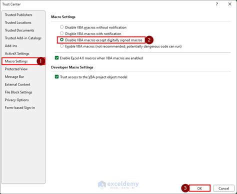 How To Disable Macros In Excel Ways To Protect Your Excel File