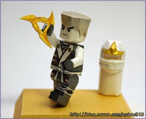 Yobees Lego Mini Figure Paper Craft Lego Ninjago 2013 Papercraft Series