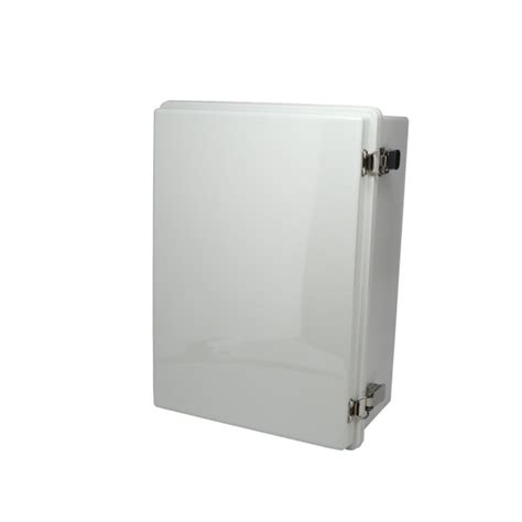Fiberglass Box With Self Locking Latch Pth 22428 Bud Industries