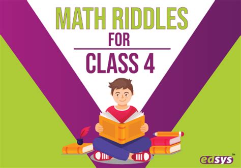 Math Riddles For Class 4 With Answers Edsys