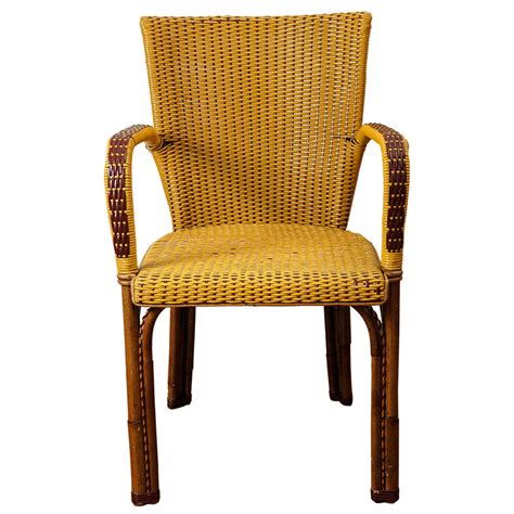 French Wicker Bistro Chairs At 1stdibs French Wicker Chairs Bistro