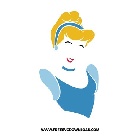 Cinderella Tattoo Svg Disney Princess Cutting Digital Files