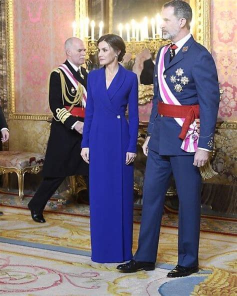 King Felipe And Queen Letizia Attended The New Year Military Parade At