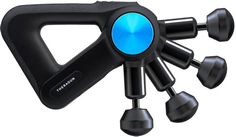 Theragun Pro Handheld Percussive Massage Gun With Travel Case Black Pro Pkg Us Best Buy