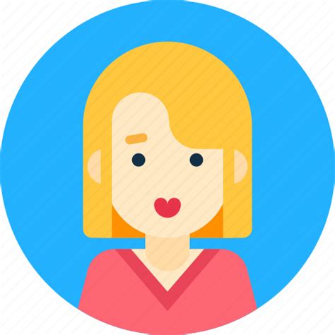 Avatar Blond Female Portrait Woman Icon Download On Iconfinder