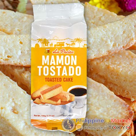 La Pacita Mamon Tostado Pack 100g Akabane Bussan Pinoy Foods