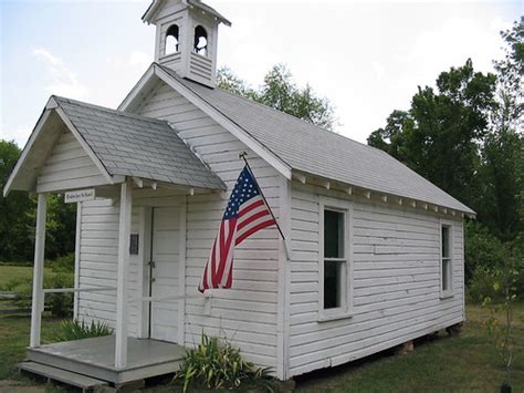 One Room School House This Replica Turn Of The Century One Flickr
