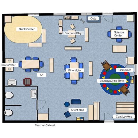 Classroom Floorplanner Preschool Classroom Layout