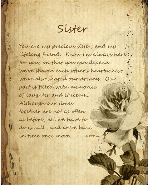 Sister Quotes Sister Poems Love My Sister