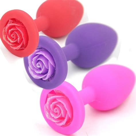 Bottom Flower Silicone Anal Plug Small Butt Plugs Anal Dilator Free Hot Nude Porn Pic Gallery