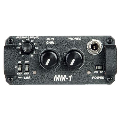 Sound Devices Mm 1 Battery Powered Microphone Preamplifier With