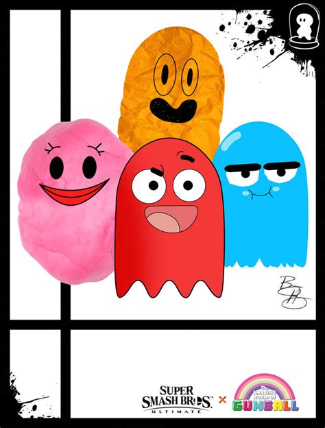 Super Smash Styles 20 Ghosts X Aworld Of Gumball By Xeternalflamebryx