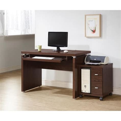 Coaster Furniture Russell Computer Desk With Keyboard Tray On Sale